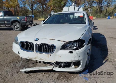 2014 BMW 528I из США, поврежденный, VIN WBA5A5C52ED505848